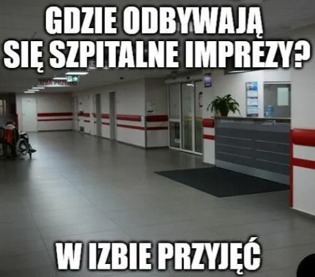 Szpitalne imprezy