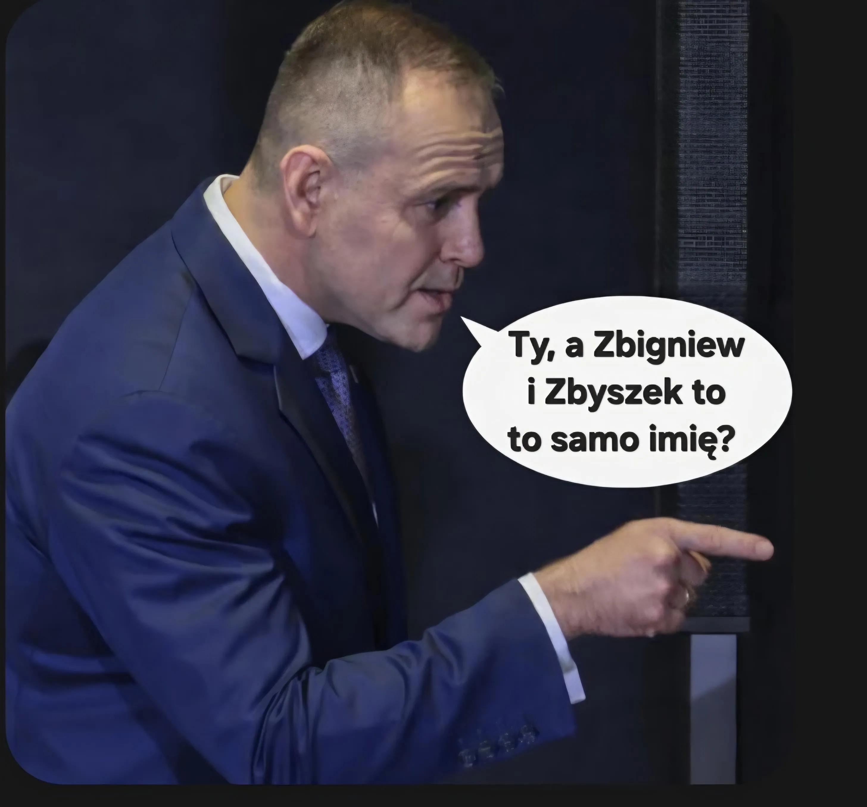 No i połamali Zbyszka...