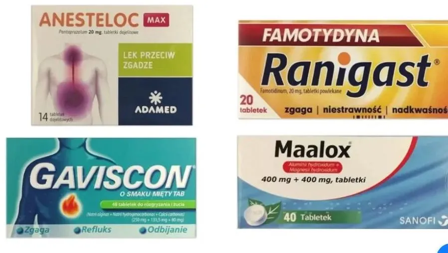 Popularne leki na zgagę to nie cukierki.