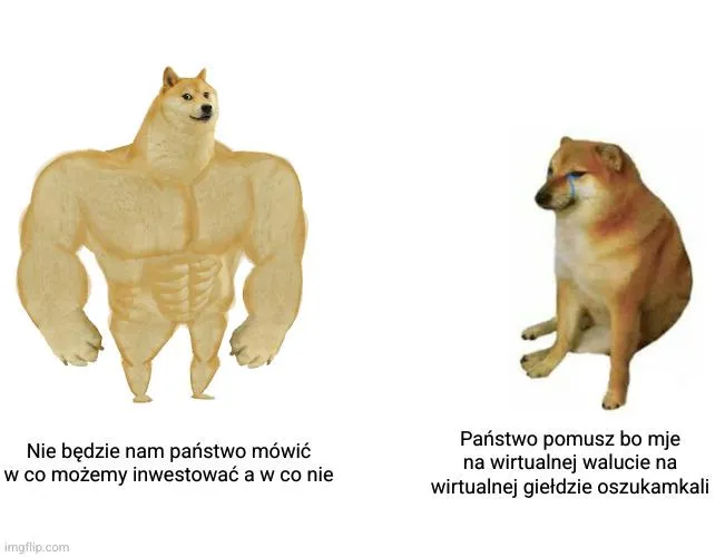 Jak tam wasze kryptozyski na 'wolnym rynku?