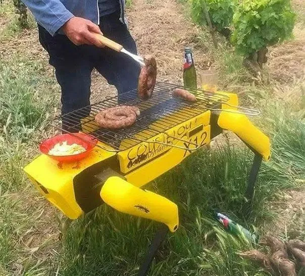Kuba Wędrowycz upolował coś na grilla