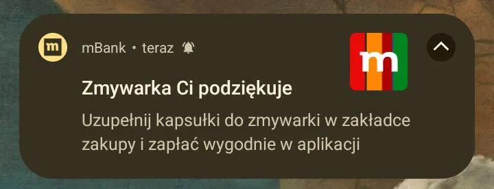 Czy wszystkie apki banków w obecnych czasach konkurują z biedronką czy tylko mBank się tak zszedł na psy?