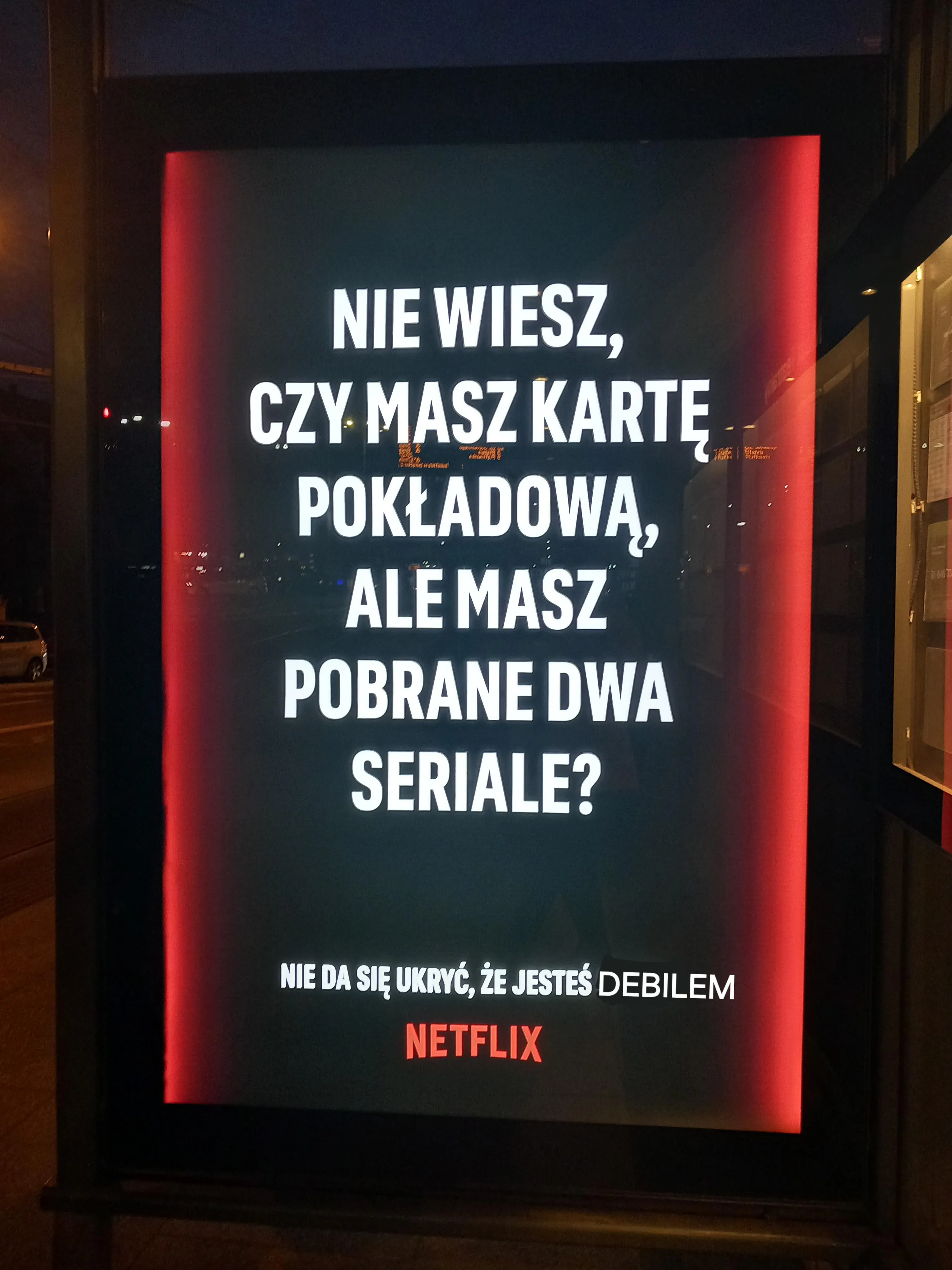 Kolegowie, netflix mnie wyzywa!