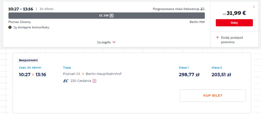 potrafi mi kto wyjaśnić dlaczego ten sam pociąg/to samo miejsce jest 50% droższy w PKP niż u Niemca? :c
