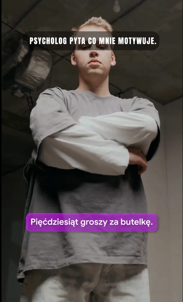 Plastikowe Butelki mnie motywują