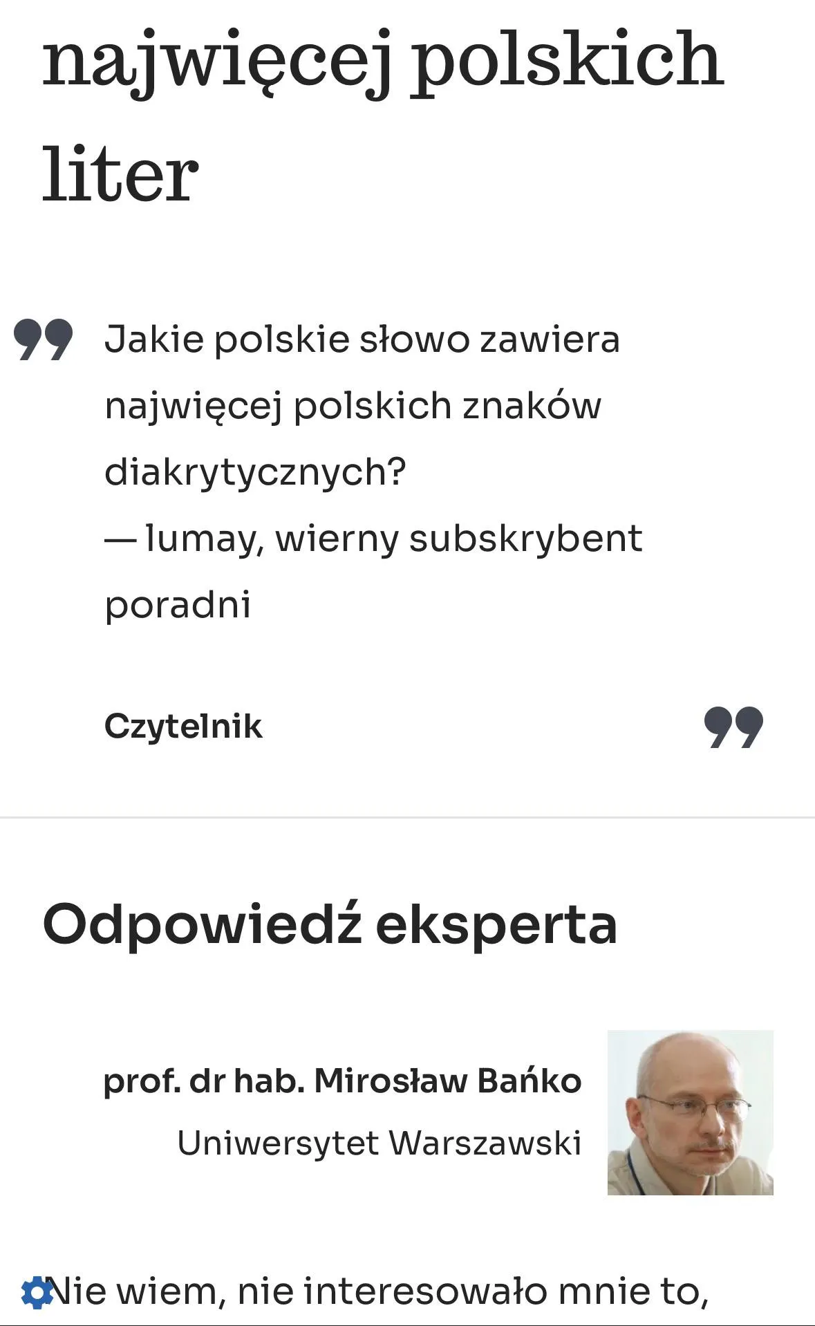 Dzienki tego potszebowalem