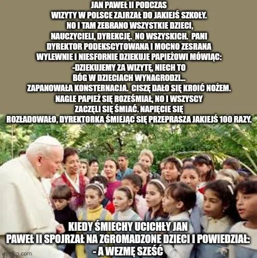 Wymyśliłem kawał papieski