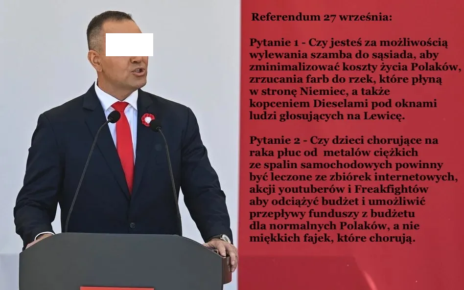 Twoje pomysły na pytania na Referendum 27 września! [PROPOZYCJE] [TYLKO ZŁE i NIEPOPRAWNE odpowiedzi]