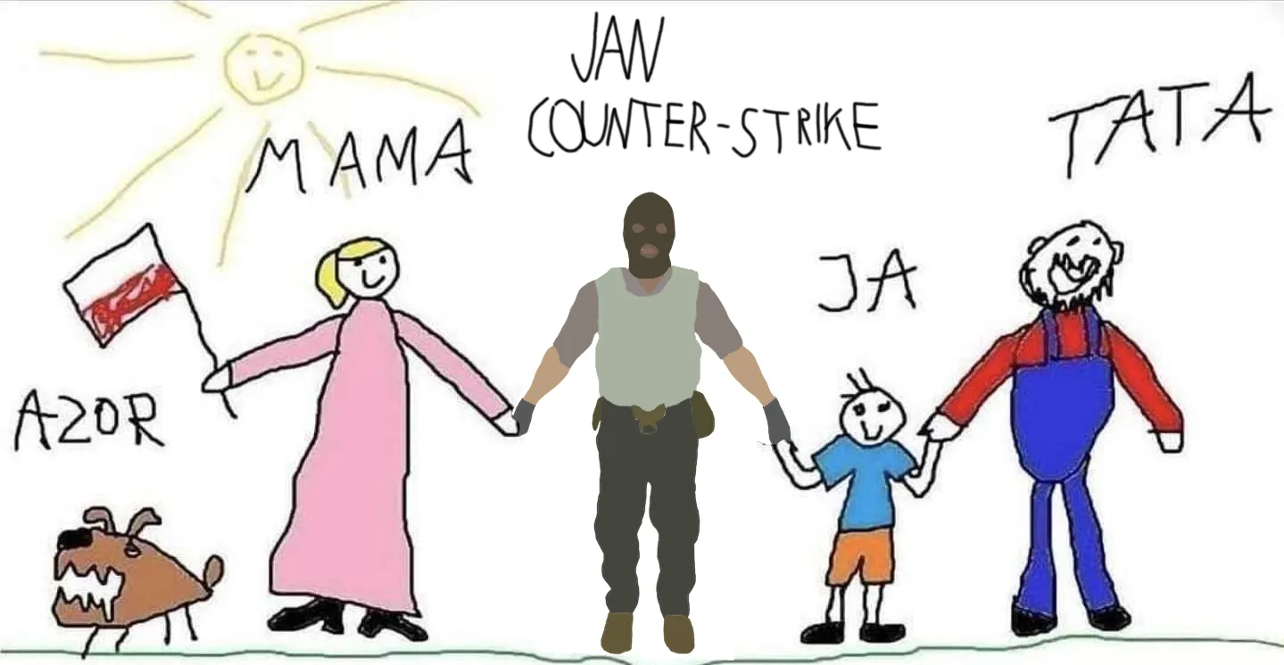typowa rodzina na de_dust2