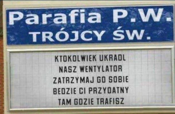 Będzie ciepło Kara dla złodzieja