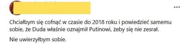 Co za dziwne czasy