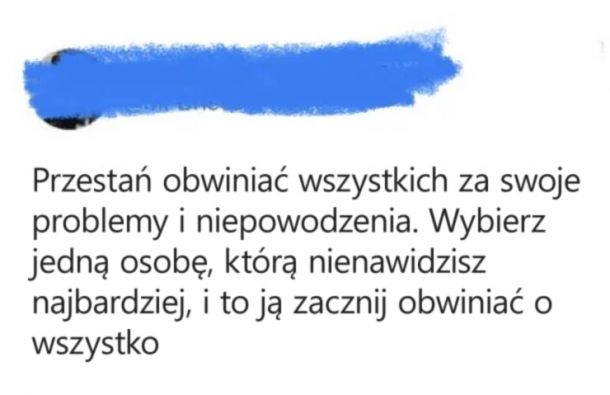 Nie obwiniaj wszystkich Nie obwiniaj wszystkich